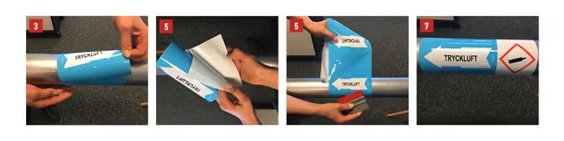 Steg för steg instruktion för montering